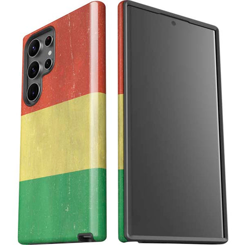Bolivia Flag Distressed Galaxy S23 Ultra Pro Case